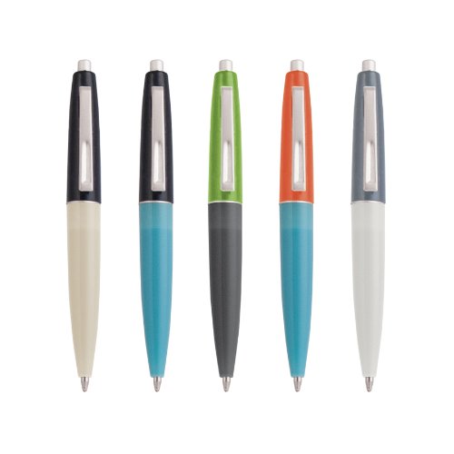 Product Cover Kikkerland Mini Retro Pens, Set of 5 (4329S)