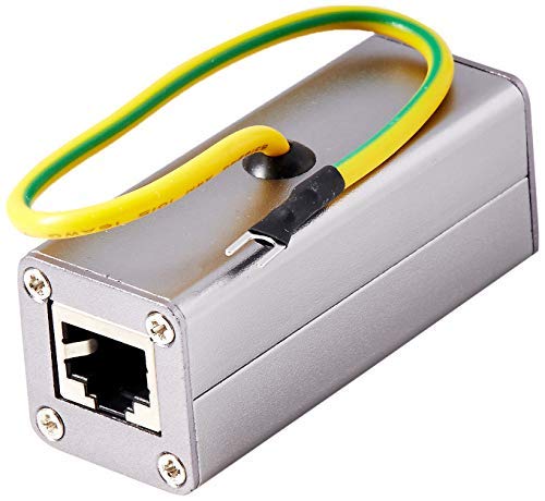 Product Cover RiteAV - Outdoor Ethernet POE+/RJ-45 Surge Protector (Shielded) for Thunder & Lightning Protection (Gigabyte)
