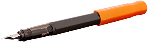 Product Cover Pilot Kakuno Fountain Pen of Biginners, Fine Nib, Orenge Body (FKA-1SR-OF)
