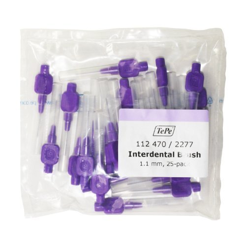 Product Cover TePe Original Interdental Brushes (25 Pack) (1.10mm Purple)