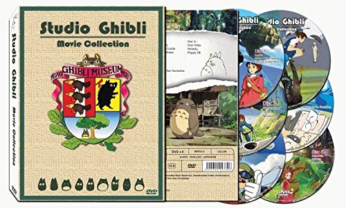 Product Cover Hayao Miyazaki & Studio Ghibli Deluxe 17 Best Movie Collection (6 Discs) All with English Language Tracks
