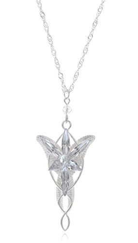 Product Cover L-Zone The Lord of the Rings Lady Arwen Evenstar Inspired Collectible Plated Pendant with 20-Inch Chain Necklace