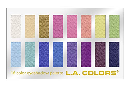 Product Cover L.A. Colors 16 Color Eyeshadow Palette, Haute, 1.02 Ounce