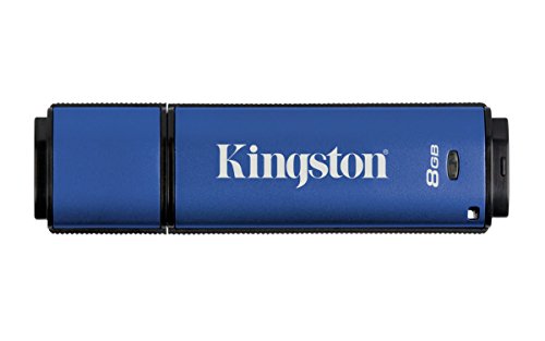 Product Cover Kingston Digital 8GB Data Traveler AES Encrypted Vault Privacy 256Bit 3.0 USB Flash Drive (DTVP30/8GB)
