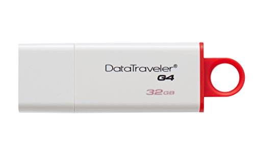 Product Cover Kingston Digital 32GB Data Traveler 3.0 USB Flash Drive - Red (DTIG4/32GB )