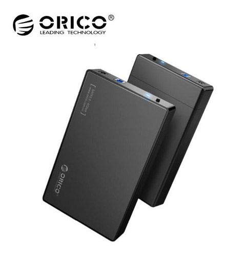 Product Cover ORICO 3588US3 Super Speed USB 3.0-3.5-inches SATA External Hard Drive(Black)