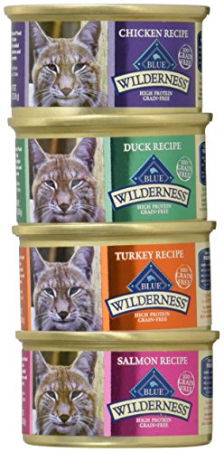 Product Cover Blue Buffalo Wilderness Grain-Free Variety Pack Canned Cat Food, 24 x 3 oz by Blue Buffalo