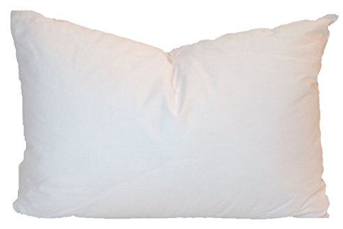 Product Cover Pillowflex Synthetic Down Pillow Inserts for Shams Aka Faux/Alternative (12 Inch by 24 Inch)