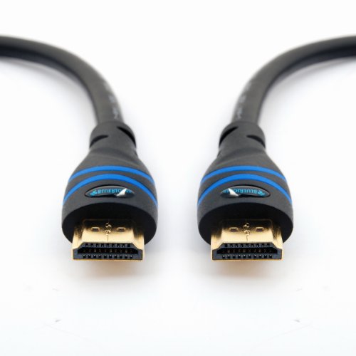 Product Cover BlueRigger Basic High Speed HDMI Cable - 10 Feet (3 M) - Supports 4K, Ultra HD, 3D, 1080p, Ethernet and Audio Return (Latest Standard)