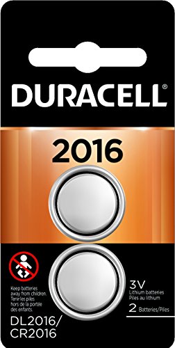 Product Cover Duracell - 2016 3V Lithium Coin Battery - Long Lasting Battery - 2 Count