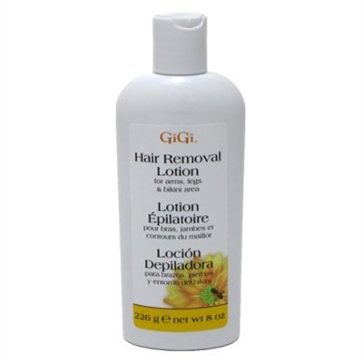 Product Cover Gigi Hair Removal Lotion 8oz. Arms/Legs/Bikini (3 Pack)