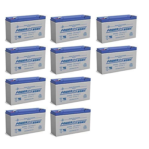 Product Cover PS-6100 6V 12AH UPS Battery for Lithonia ELB-0612-10 Pack