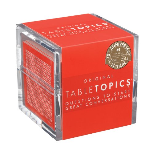 Product Cover TableTopics Original - 10th Anniversary Edition: Questions to Start Great Conversations