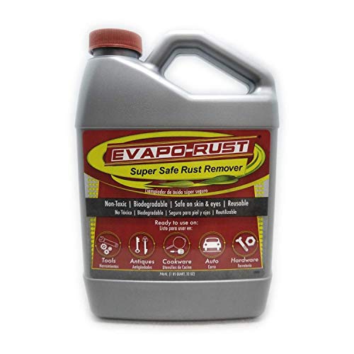 Product Cover Evapo-Rust, The Original Super Safe Rust Remover, Water-based, Non-Toxic, Biodegradable, 32 oz