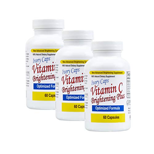 Product Cover 3 Pack - Ivory Caps Maximum Strength Vitamin C Brightening Plus 60 Caps