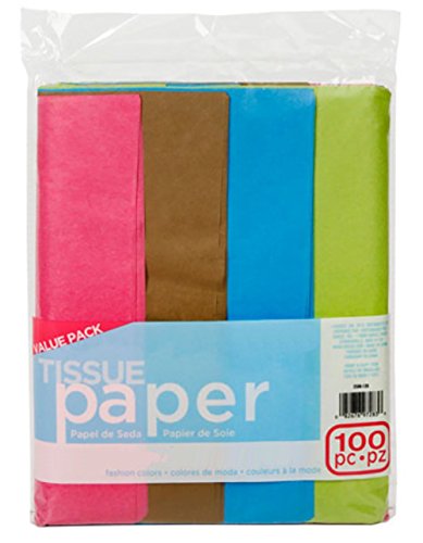 Product Cover ArtVerse Tissue Paper Fashion Art100pc, 20 x 26 inches (100 Sheets)