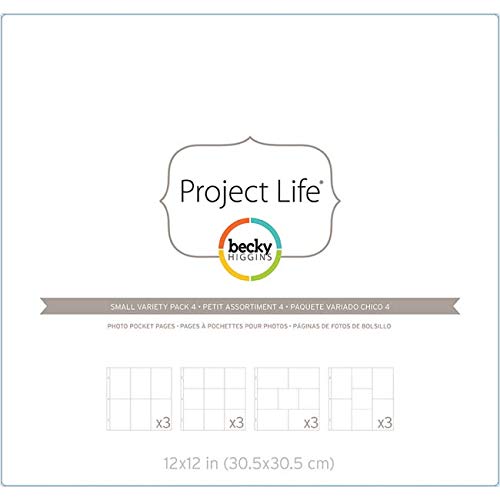 Product Cover Project Life - Small Variety Pack 4 Photo Pocket Pages