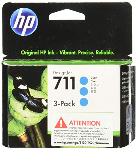 Product Cover Ink Cartridge, 29 ml, 3/PK, Cyan, Sold as 1 Package - Hewlett-Packard Ink Cartridge, 29 ml, 3/PK, Cyan