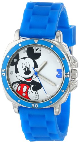 Product Cover Disney Kids' MK1266 Watch with Blue Rubber Band