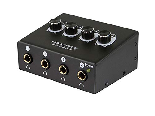 Product Cover Monoprice 615220 4-Channel Headphone Amplifier
