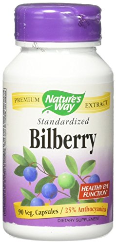 Product Cover Nature's Way Bilberry Standardized Extract Veg Capsules 90 ea