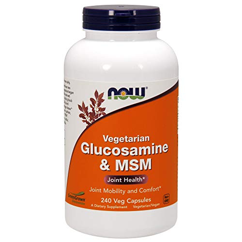 Product Cover NowFoods Vegetarian Glucosamine & MSM Joint Health 240 Veg Capsules