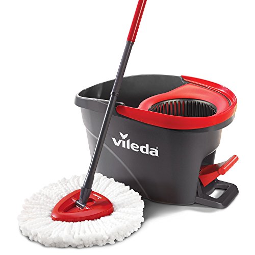 Product Cover Vileda EasyWring Microfibre Spin Mop & Bucket Floor Cleaning System