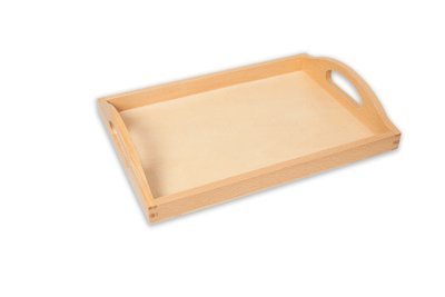 Product Cover Small Quality Beech Wooden Tray (Internal Dimensions of Base = 11 x 7 inches)