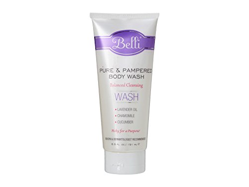 Product Cover Belli Pure and Pampered Body Wash - Balanced Cleansing with Essential Oil of Lavender - OB/GYN and Dermatologist Recommended - 6.5 oz