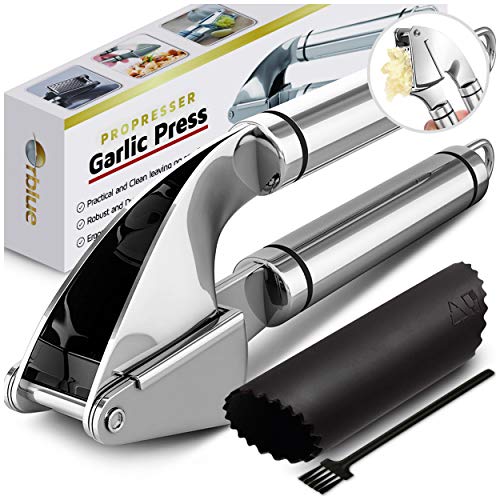 Product Cover ORBLUE Propresser Stainless Steel Kitchen Garlic Press