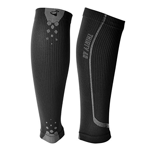 Product Cover Graduated Calf Compression Sleeves by Thirty48 | 15-20 OR 20-30 mmHg | Maximize Faster Recovery by Increasing Oxygen to Muscles