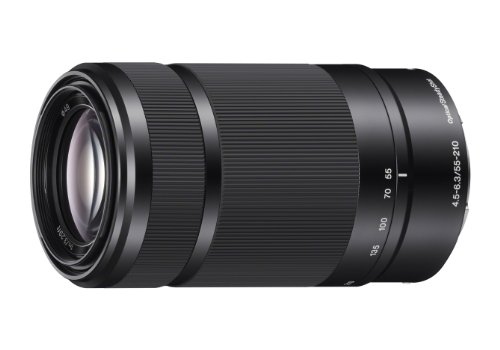Product Cover Sony E 55-210mm F4.5-6.3 Lens for Sony E-Mount Cameras (Black)