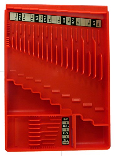 Product Cover Tool Sorter Wrench Organizer - Red