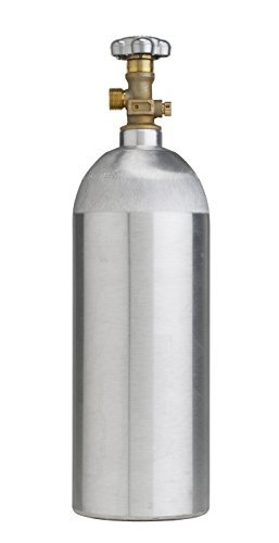 Product Cover Luxfer 5 lb Aluminium CO2 Tank Cylinder with CGA320 Valve