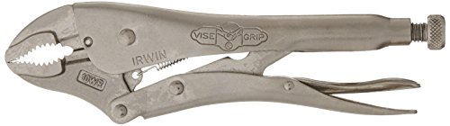 Product Cover Irwin Vise-Grip Curved Jaw Locking Pliers with Wire Cutter - 10in. Length, Model# 0502L3