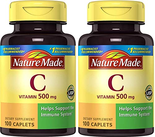 Product Cover Nature Made Vitamin C 500 mg Caps, 100 ct (Pack of 2)