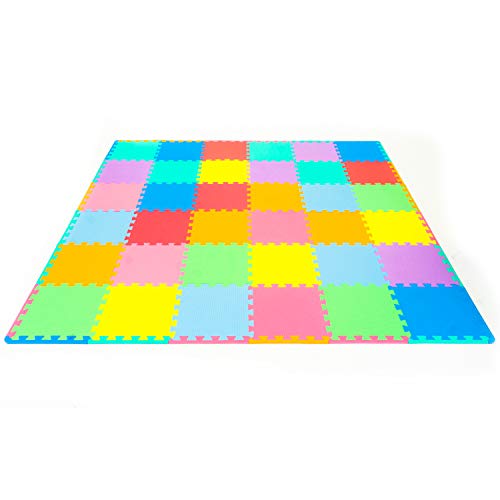 Product Cover ProSource Kid's Puzzle Solid Play Mat