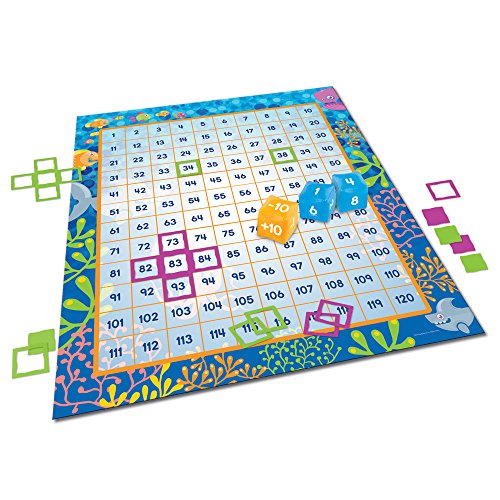 Product Cover Learning Resources Make a Splash 120 Mat Floor Game, 136 Pieces