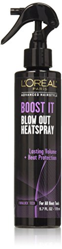 Product Cover L'Oréal Paris Advanced Hairstyle BOOST IT Blow Out Heatspray, 5.7 fl. oz.