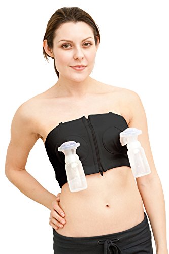 Product Cover Simple Wishes DLITE Hands Free Breastpump Bra (Black XS-L)