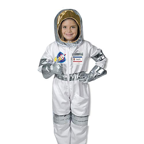 Product Cover Melissa & Doug Astronaut Role-Play Costume Set, Pretend Play,, Machine-Washable, 44.45 cm H x 60.96 cm W x 1.905 cm L