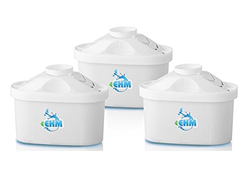 Product Cover EHM SureFlow Filter Replacement Cartridge for Ultra Premium Alkaline Mineral Water Ionizer Pitcher