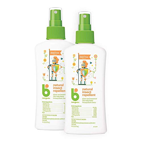 Product Cover Babyganics Natural Insect Repellent, 6 oz (Pack of 2), Packaging May Vary