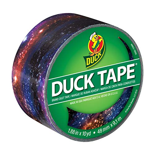Product Cover Duck, Galaxy, Brand 283039 Printed Duct Tape, 1.88 Inches x 10 Yards, Single Roll