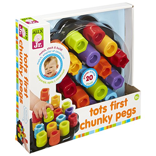 Product Cover Alex Jr. Tots First Chunky Pegs Baby Toddler Sorting Activity