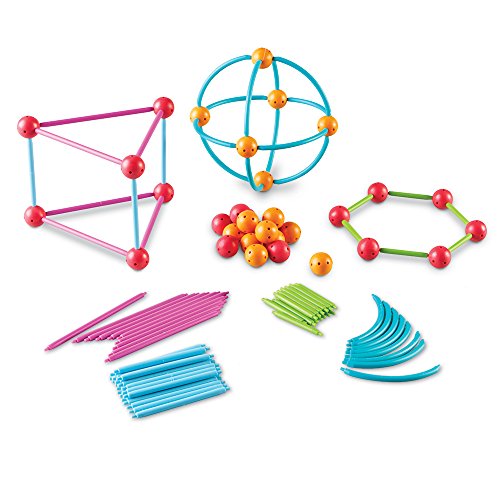 Product Cover Learning Resources LER1776 Geometric Shapes Building Set