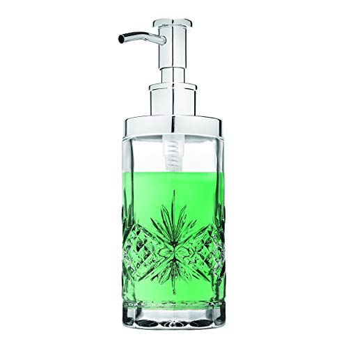 Product Cover Godinger Lotion and Soap Dispenser Pump Bathroom Vanity - Dublin Crystal Collection
