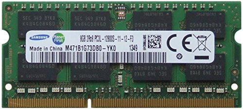 Product Cover Samsung original 8GB (1 x 8GB) 204-pin SODIMM, DDR3 PC3L-12800, 1600MHz ram memory module for laptops