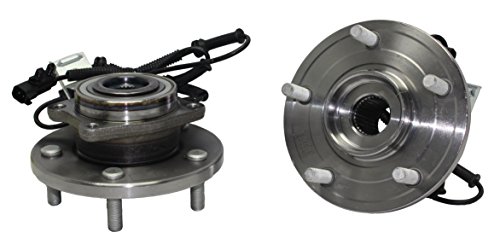 Product Cover Detroit Axle - New (Both) Front Wheel Hub and Bearing Assembly for 2008 2009 2010 2011 2012 2013 2014 2015 2016 Chrysler Town & Country Dodge Grand Caravan Ram Cargo Van Volkswagen Routan