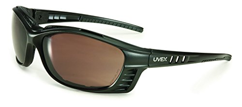 Product Cover UVEX by Honeywell S2605XP Uvex Livewire Sealed Safety Eyewear with Matte Black Frame, Sct-Gray Lens Tint, UV Extreme  and Anti-Fog Lens Coating
